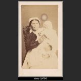 Portrait contrecollé sur un carton-support du photographe Antony (Antoni Pietkiewicz)