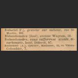 Didot-Bottin, éd. 1893, liste alphabétique