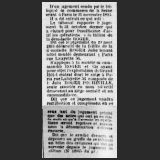 Annonce de la faillite de la société Roger & Cie