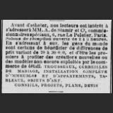 Publi-rédactionnel pour Stamir & Cie - La Gazette nationale ou le Moniteur universel, 5 oct. 1886