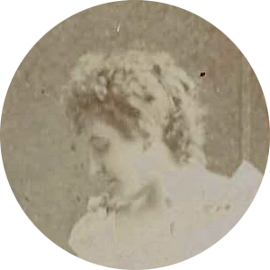 Visage du modèle posant pour une série 'Le Coucher'