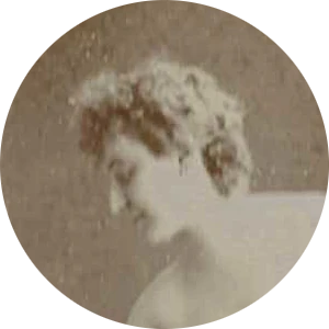Visage du modèle posant pour une série 'Le Coucher'