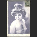 Henri Manuel, Portrait d’Angèle de Linières (carte postale) - Todocoleccion