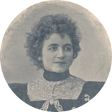 Clément Maurice - Portrait d’Angèle Héraud, revue Le Mondain, 1894